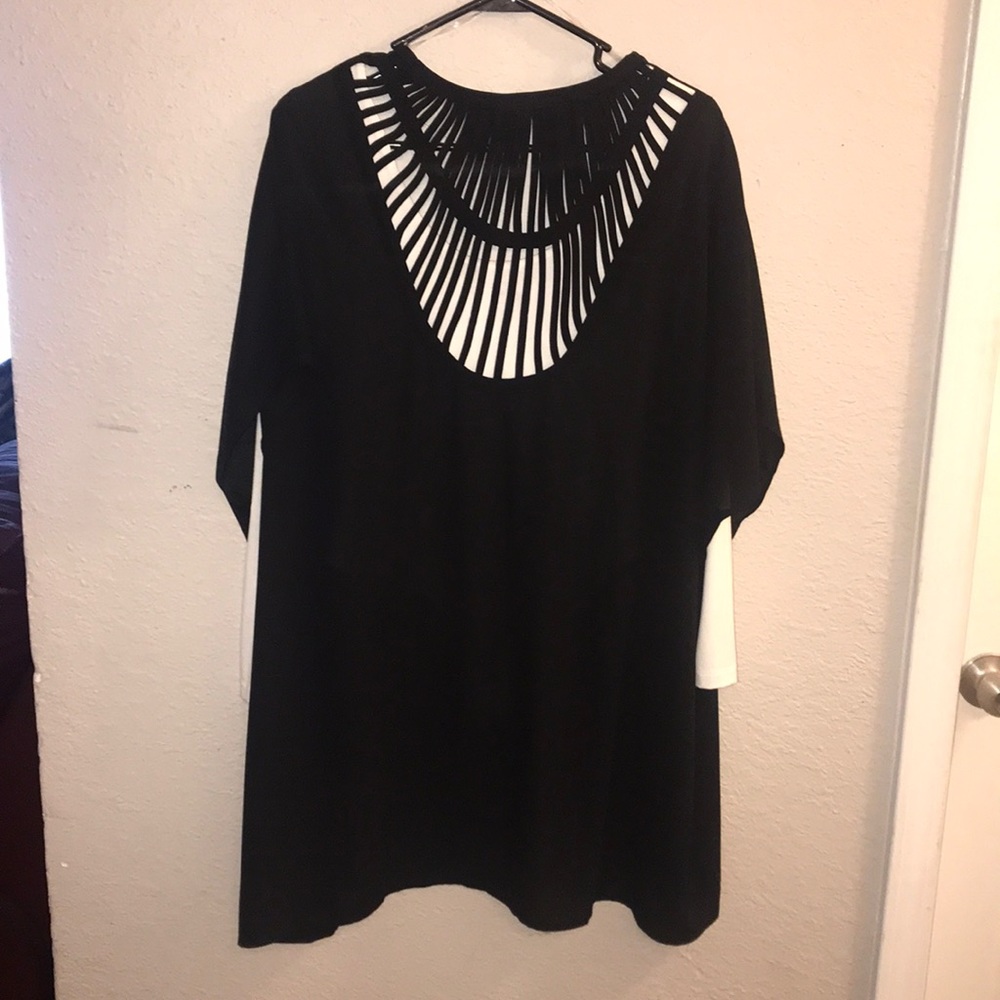 Daniel Rainn Black Dressy Kimono